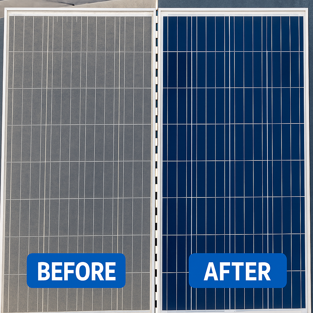 SOLARDIRTYBEFOREAFTER